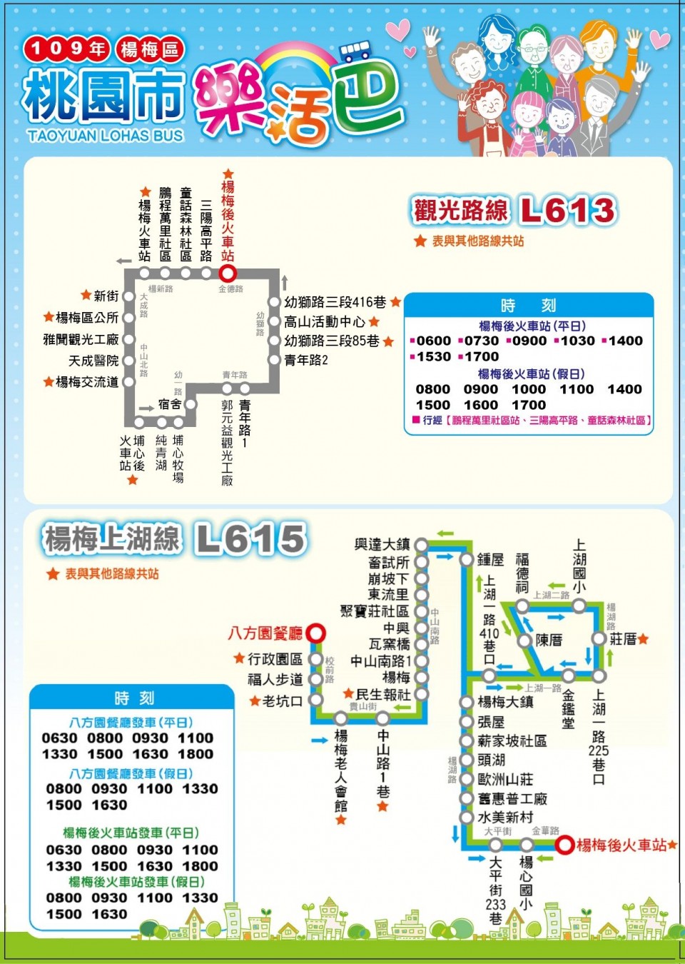 L613A路線圖